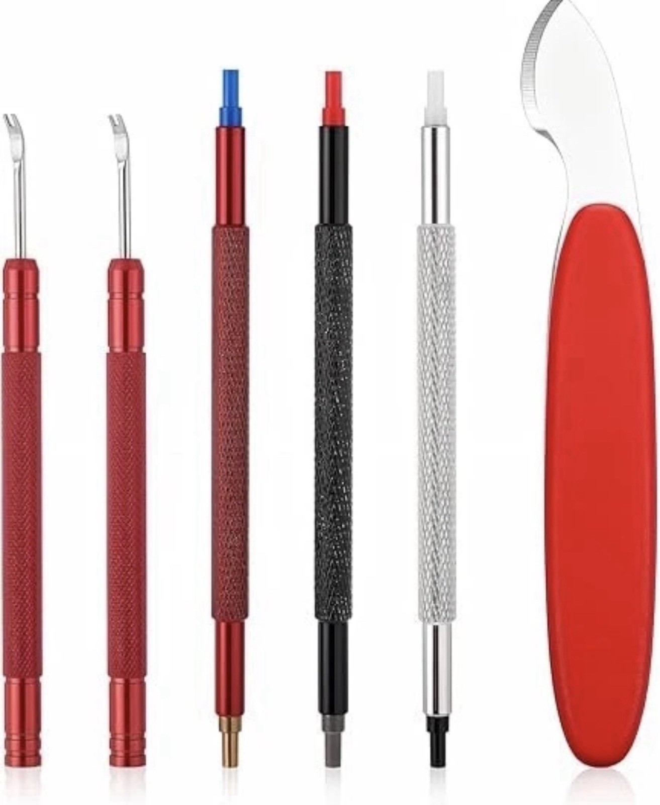 8Pcs Watch Hands Repair Tool Kit Set Watch Hand Removal Tool Dial Protector