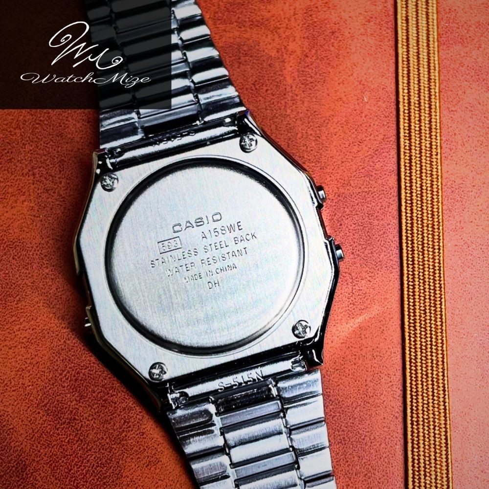 Reverse LCD custom A158WEA 7JF base reverse LCD model (CASIO base) custom watch
