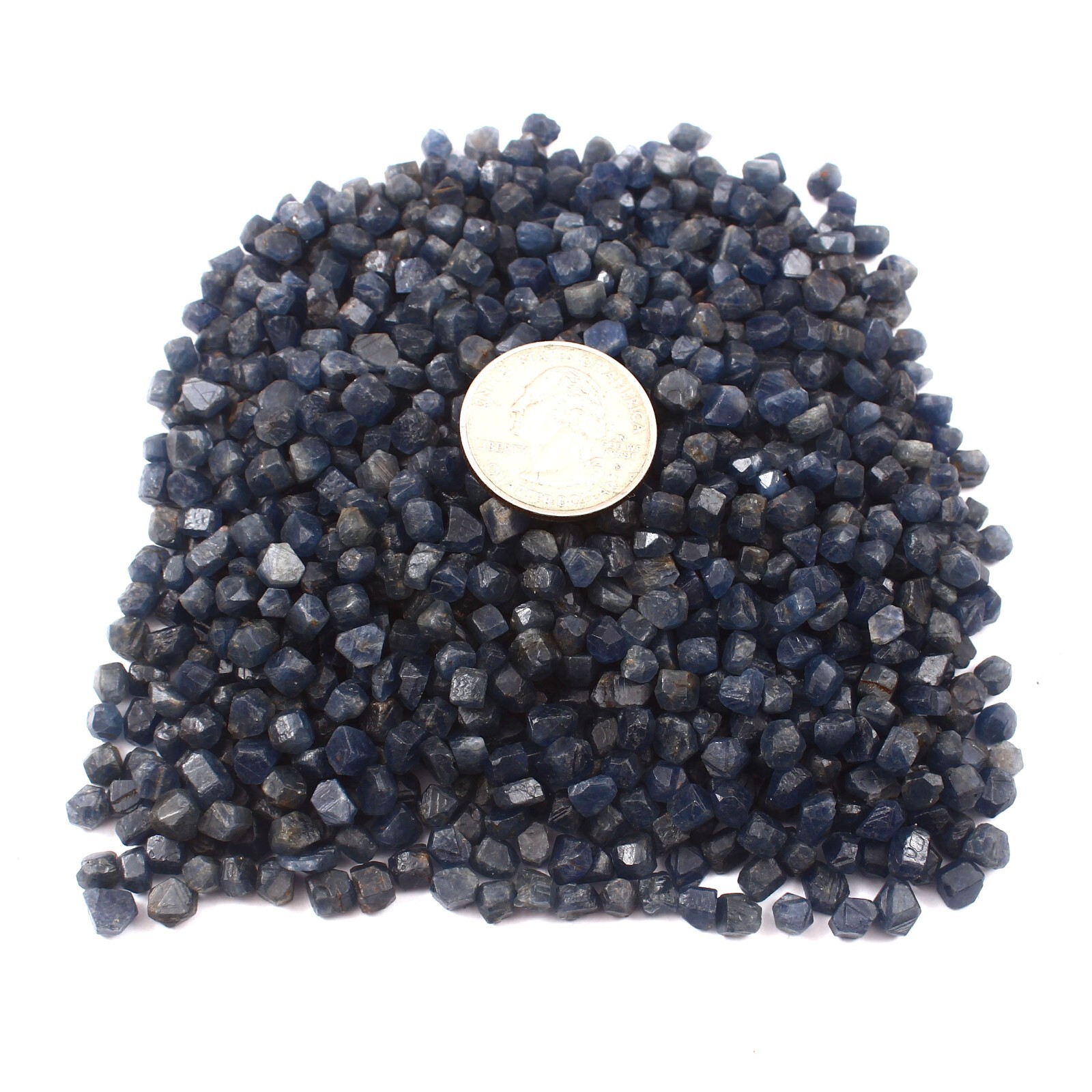 100.00% Natural Burma Blue Sapphire Earth-Mined Unheated Loose Rough Lot 20 Gram