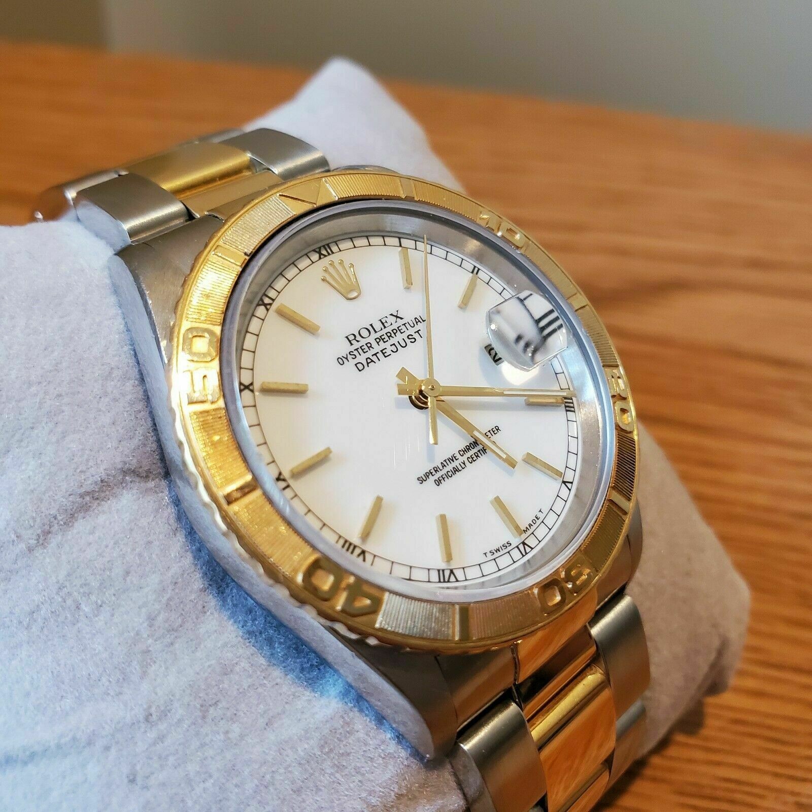 Rolex 16263 Datejust Turn-O-Graph Thunderbird 36mm – 18k Gold and Stainless