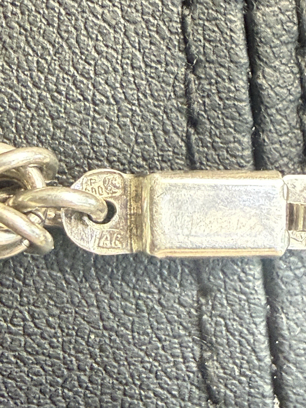 Solid 800 Silver Byzantine Rope Chain Necklace 18 Length 45 grams