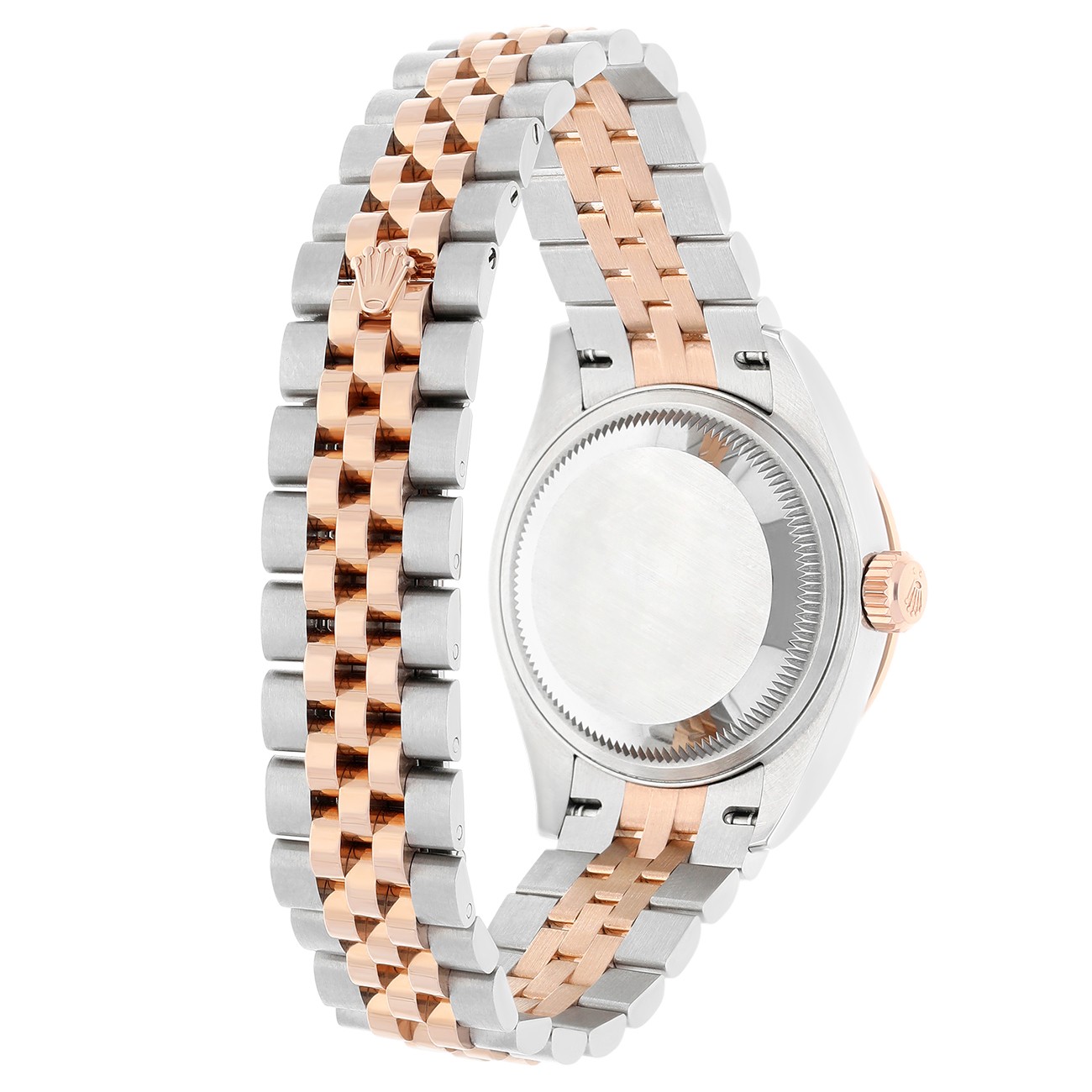 Rolex Lady-Datejust 279381RBR-0013 28 MM Diamond Bezel White Mother of Pearl …