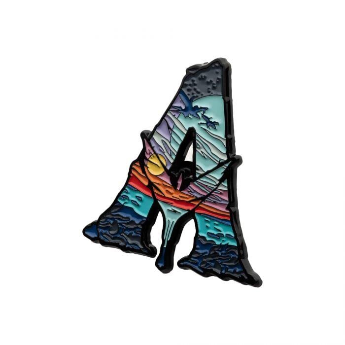 Disney’s AVATAR 2 THE WAY OF WATER LOGO PIN – Avatar 2 Movie Enamel Lapel PIN
