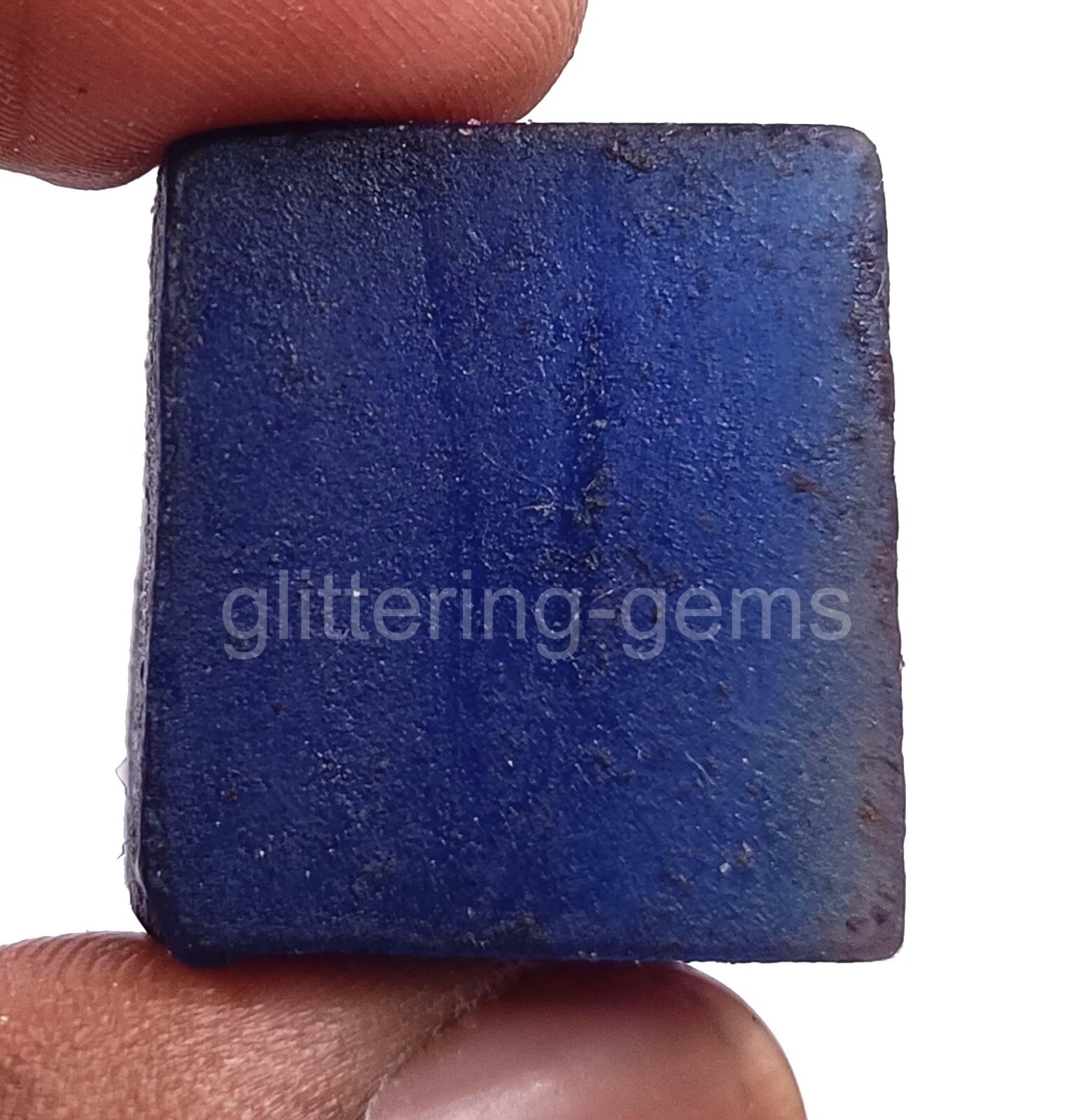 IGL Certified 99.15 Ct Blue Sapphire Rough Cube Dyed Natural Rough Gemstone 5DOH