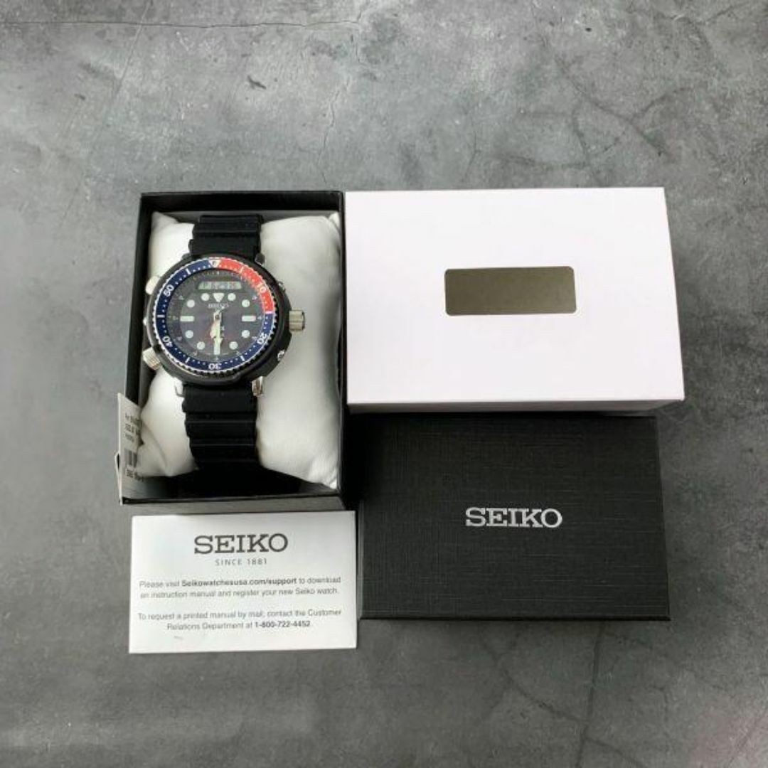 SEIKO Prospex PADI Solar Diver Men’s Watch Wrist size: 6.1~9.0 in.