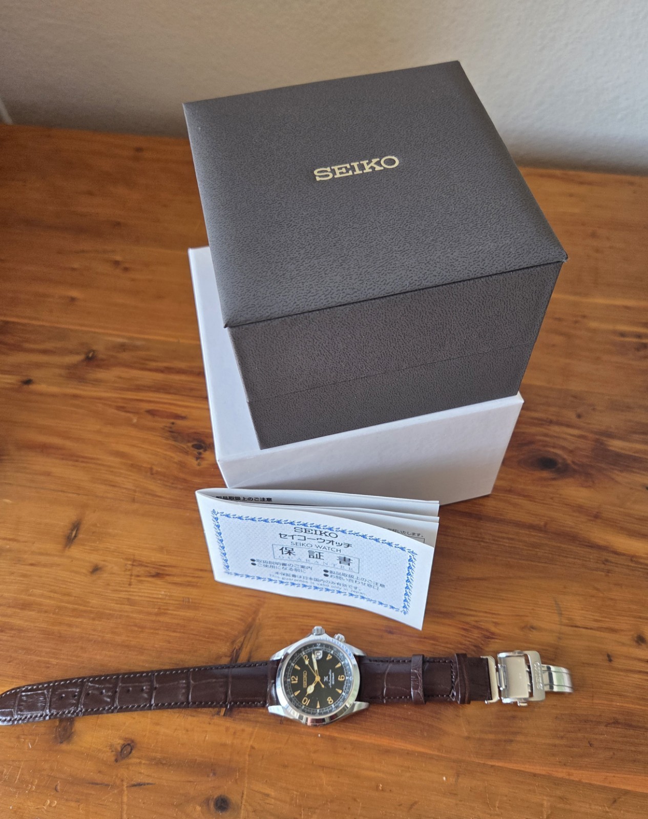 Seiko Prospex Alpinist watch SBDC091/SPB121J1. Excellent Condition.