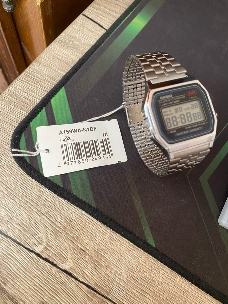 Vintage Casio A159WA-N1 Authentic Vtg Digital Classic Chronograph Unisex Watch