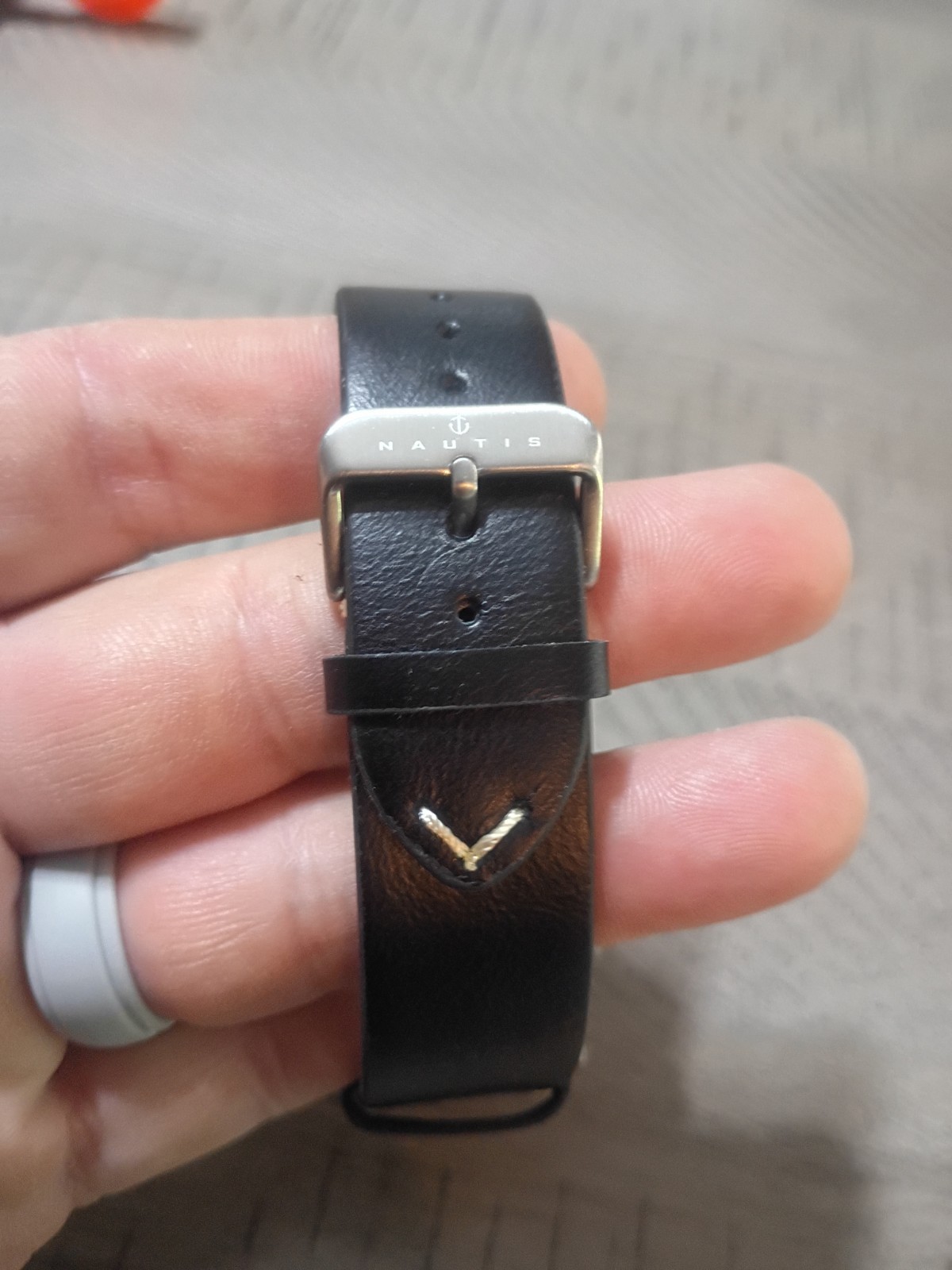 Nautis Dive Pro 200 Black & Red Wristwatch