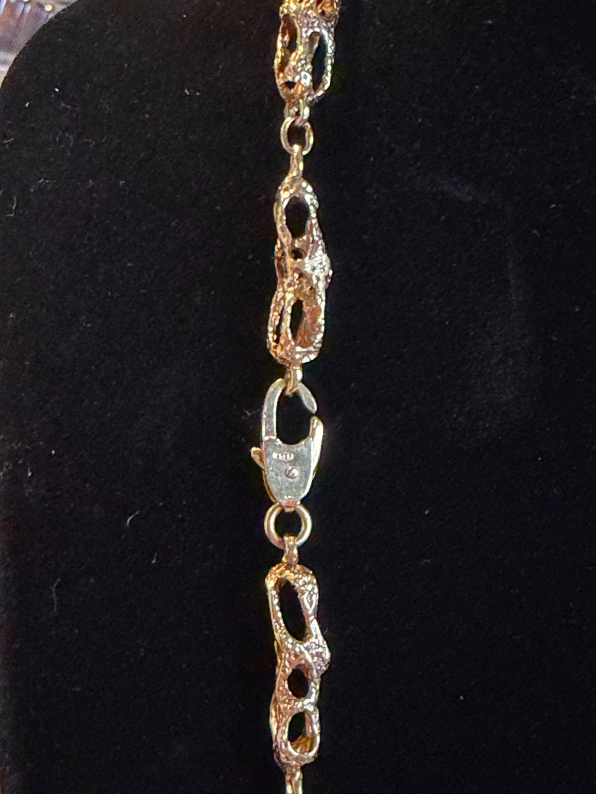 14K Solid Yellow Gold Chain Necklace 24” Open Link Design Acid Tested