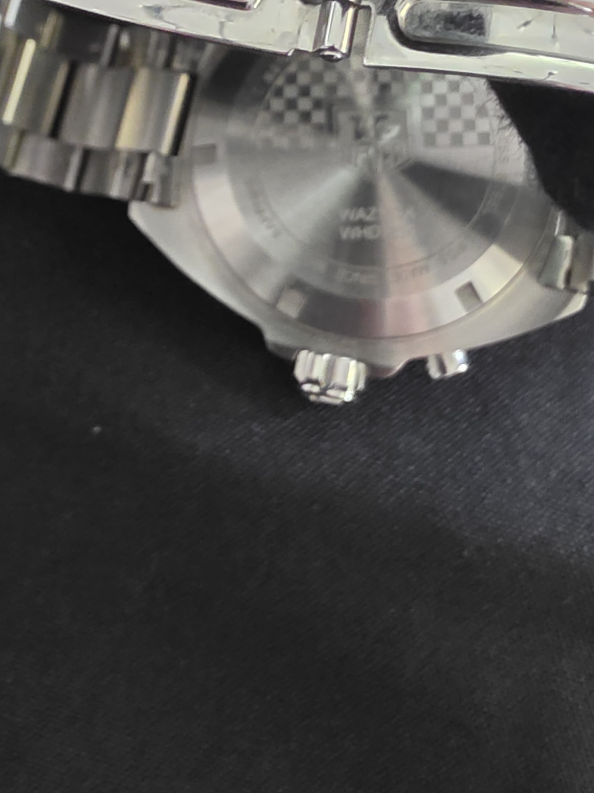 TAG Heuer Formula 1 Quartz Chronograph Date Black Dial 200m 43mm Steel Box