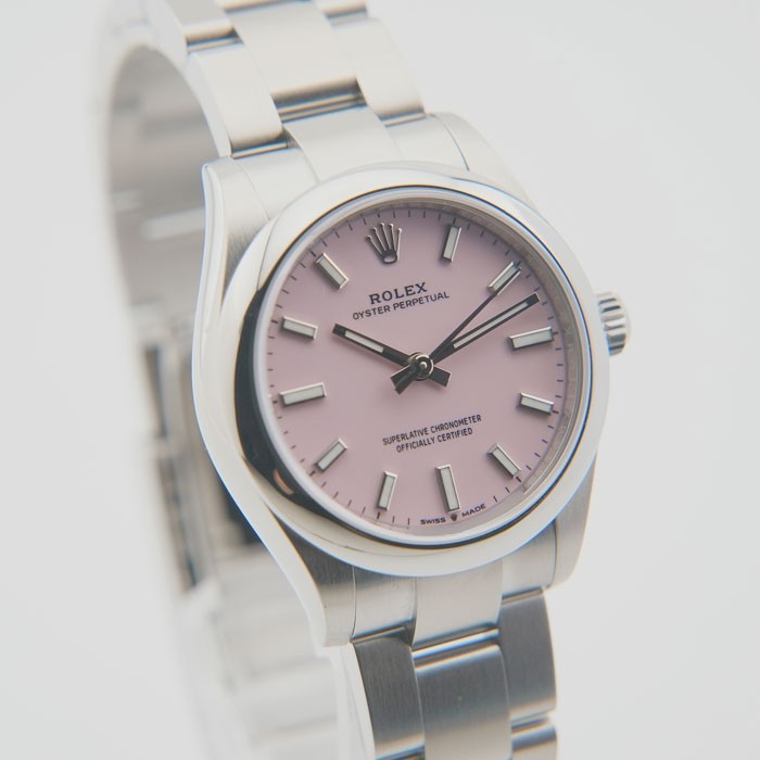 ROLEX Oyster Perpetual 31 277200 Candy Pink Warranty 2021 Box/Paper