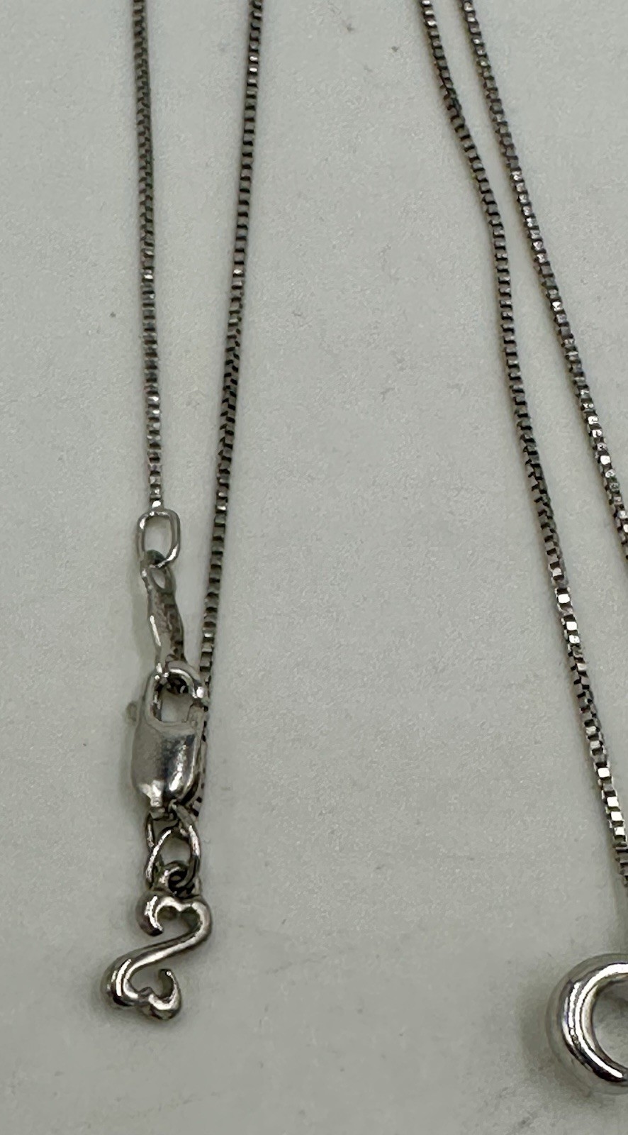 Jane Seymour Open Hearts Paw Print Black Diamond 925 Sterling Silver Necklace
