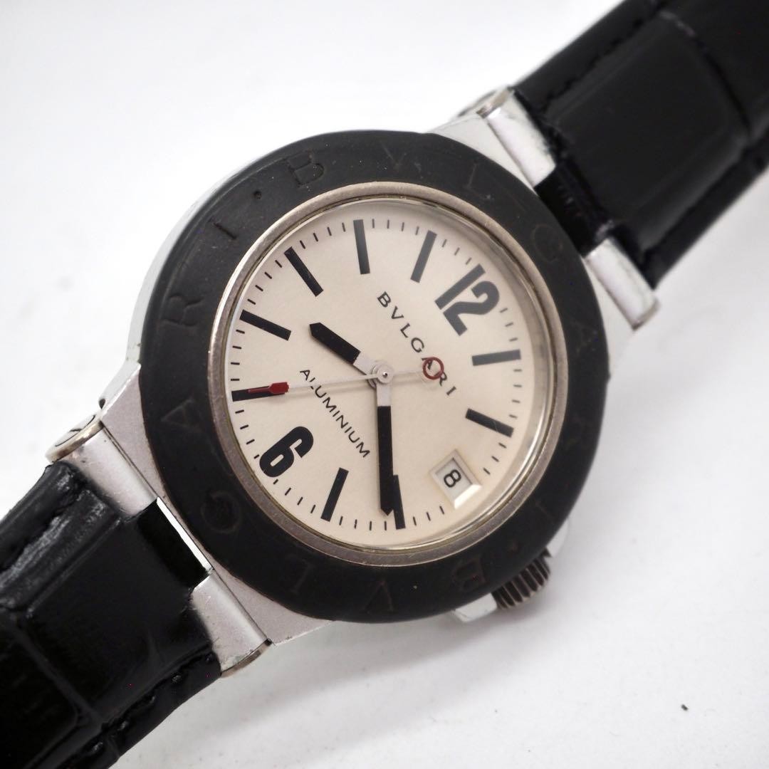 BVLGARI Aluminium AL38TA 38mm White Dial Automatic Men’s Watch