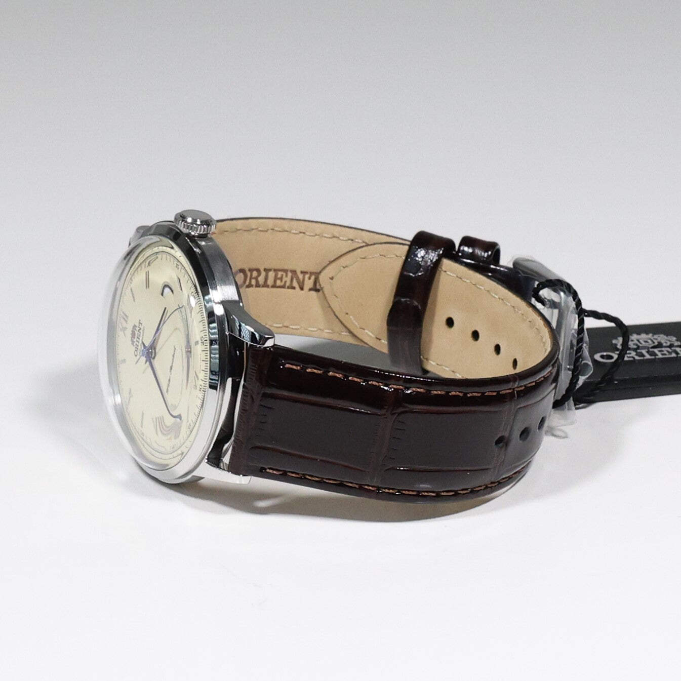 Orient Bambino 2nd Generation Automatic Men’s Leather Strap Watch FAC00009N0
