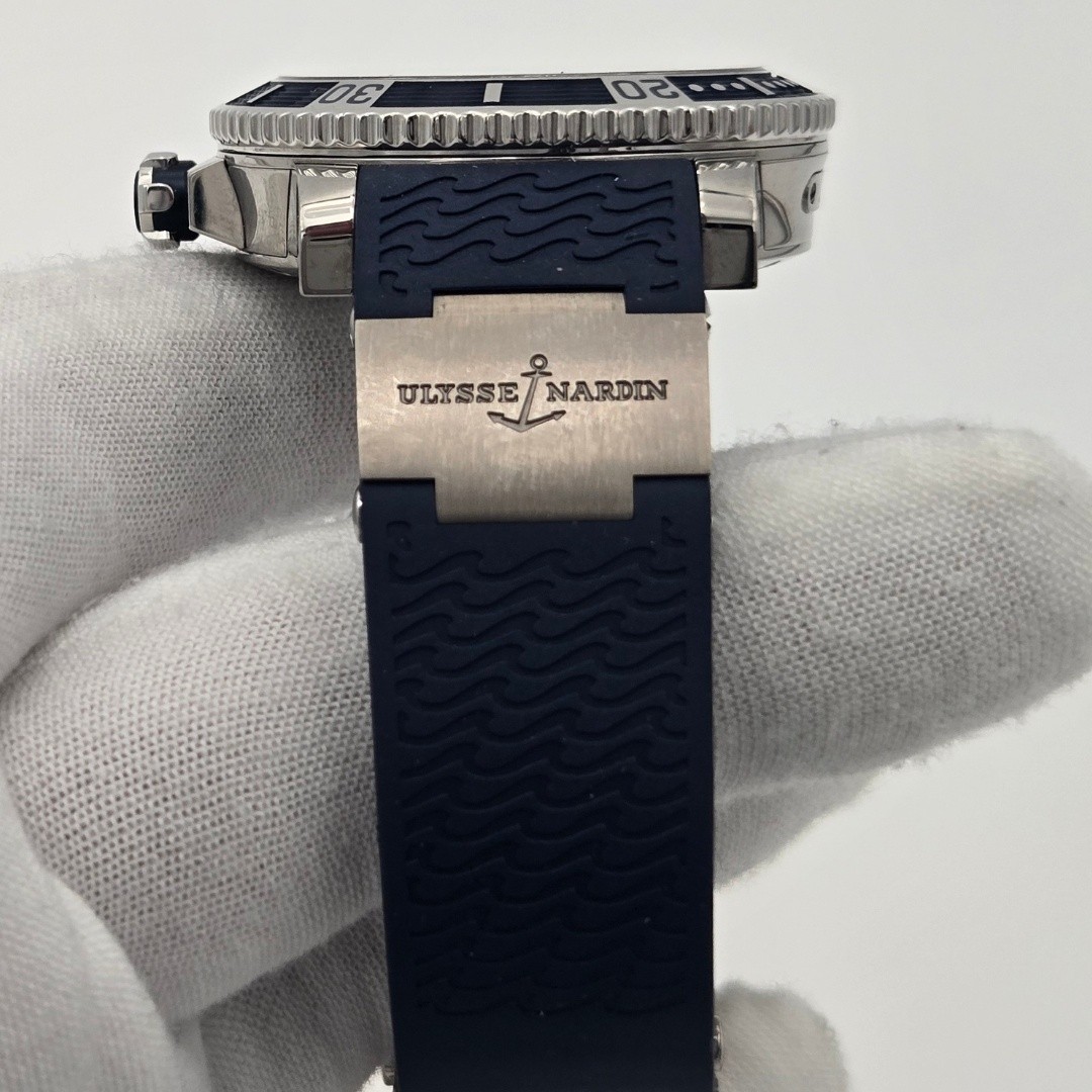 Ulysse Nardin Maxi Marine Diver Titanium Blue Dial 45mm 263-90-3/93