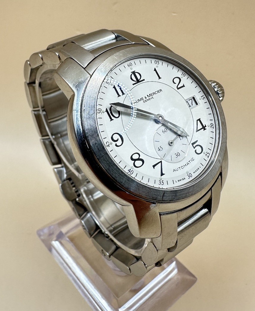 Baume & Mercier Capeland 39mm Stainless Steel Silver Dial Men’s Watch MV045221