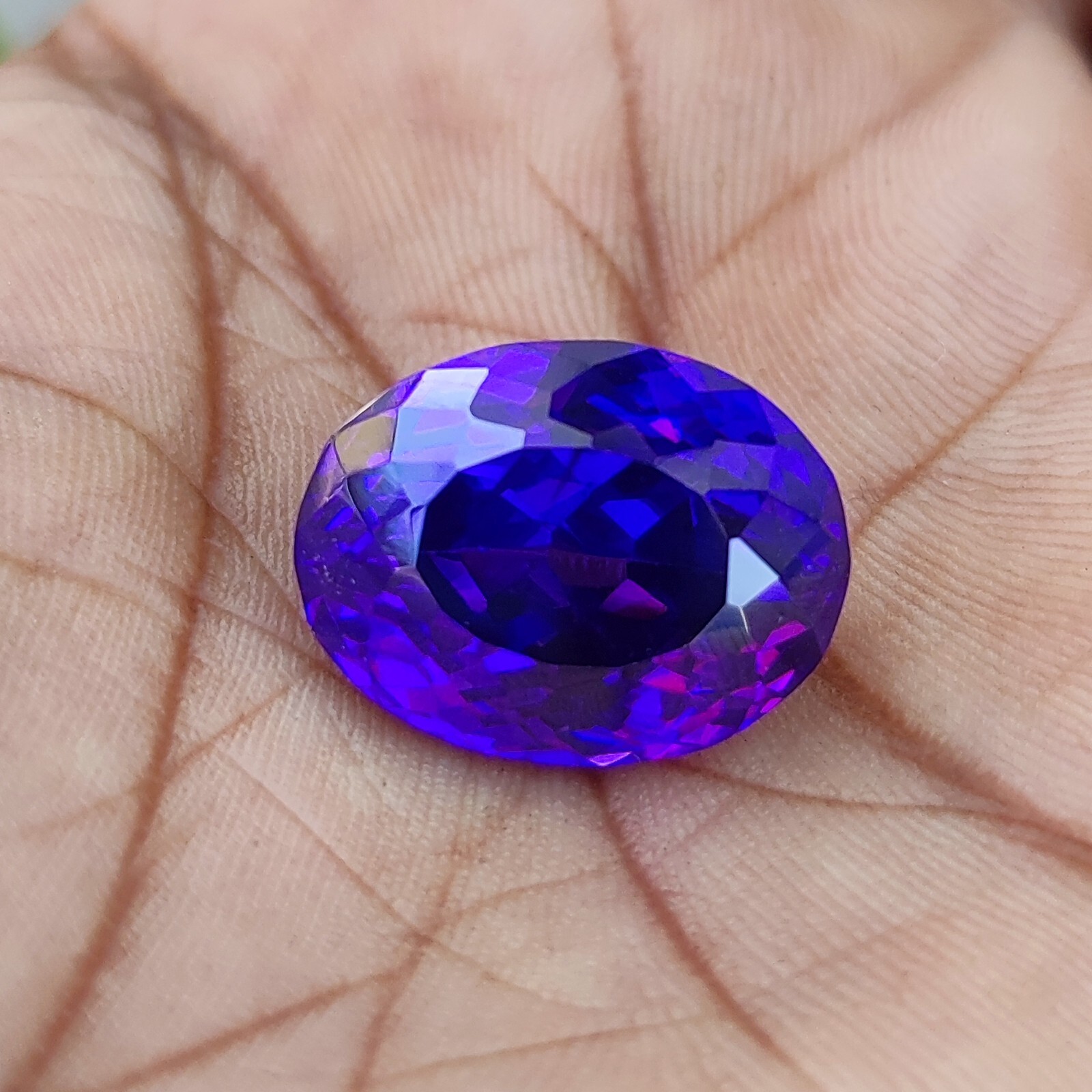 47.40 Ct Certified Natural Violet Topaz Loose Gemstone for Wealth & Prosperity
