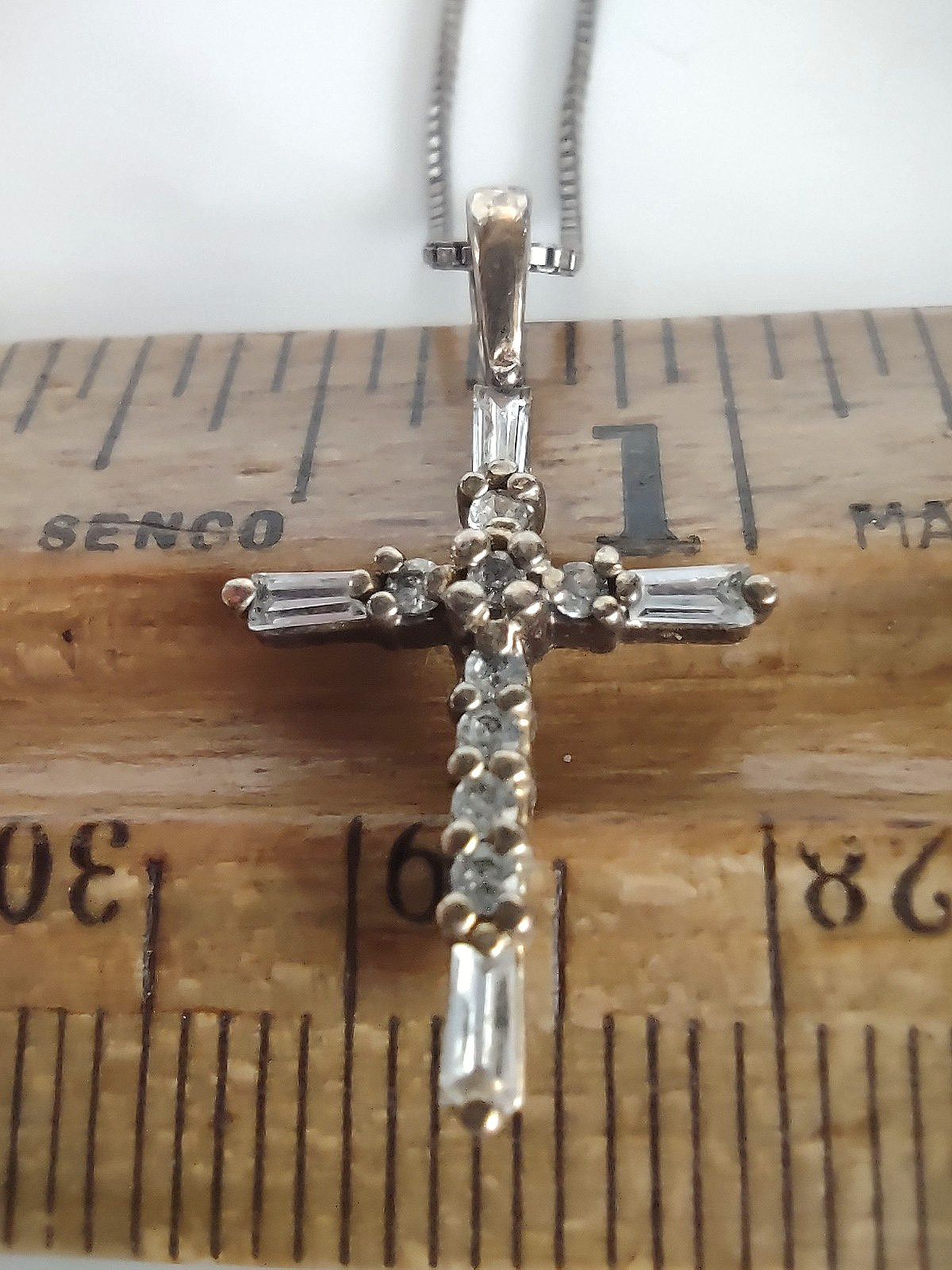 3 Vintage Sterling Silver Pendant Necklaces *2 Crosses *1 Journey *9.2 Grams