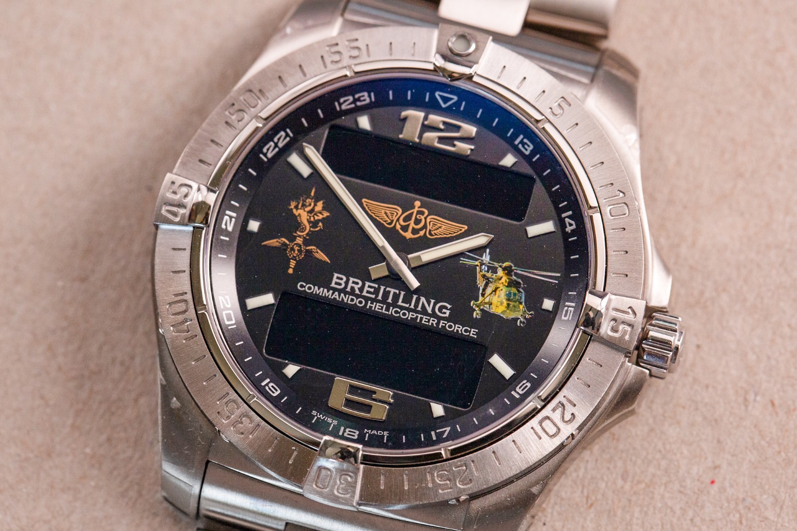 BREITLING Aerospace COMMANDO HELICOPTER FORCE Sea King Military Limited Edition