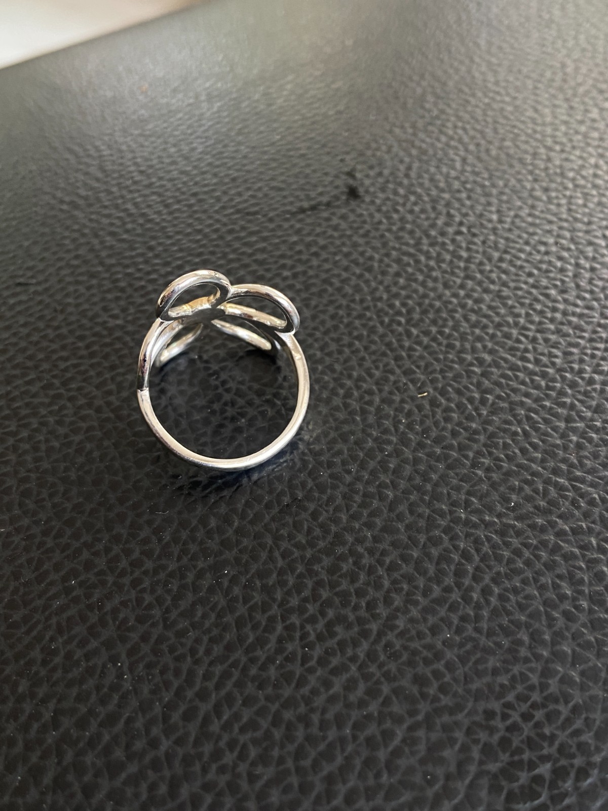 925 Sterling Silver Daisy Flower Ring Two Tone Gold Open Petal Boho Band 4-15US
