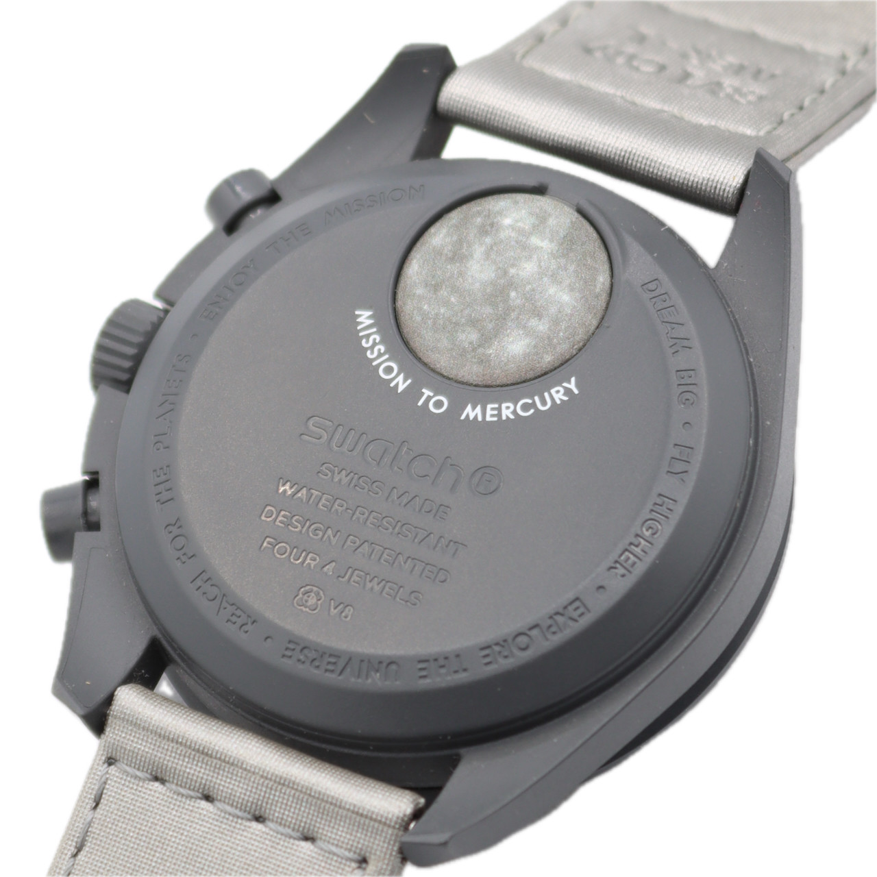 40mm Omega x Swatch SO33A100 Moonswatch Mission to Mercury Quartz Bioceramic