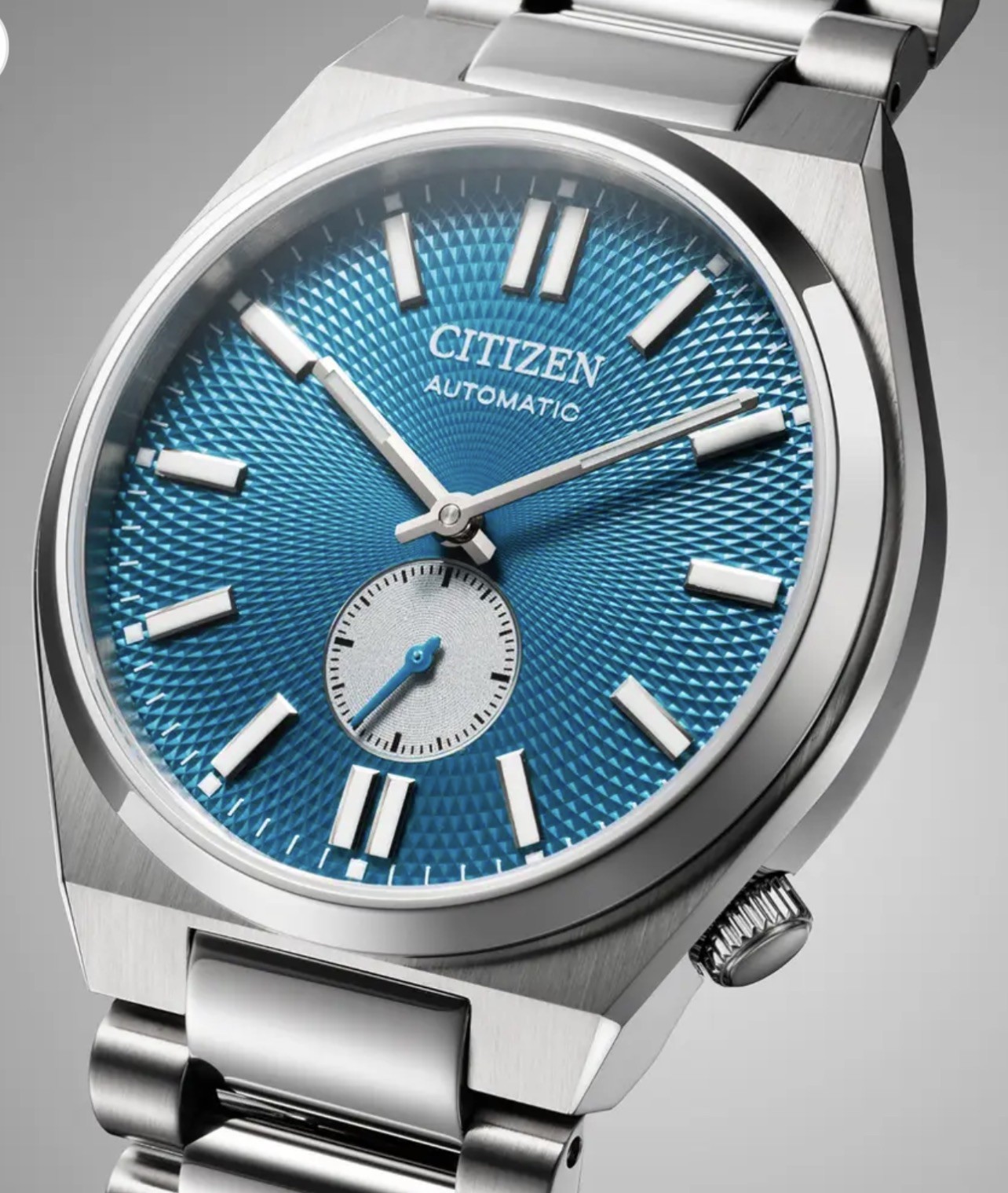 Citizen Tsuyosa NK5010-51L Automatic Blue Small Seconds Sapphire 40mm Watch New
