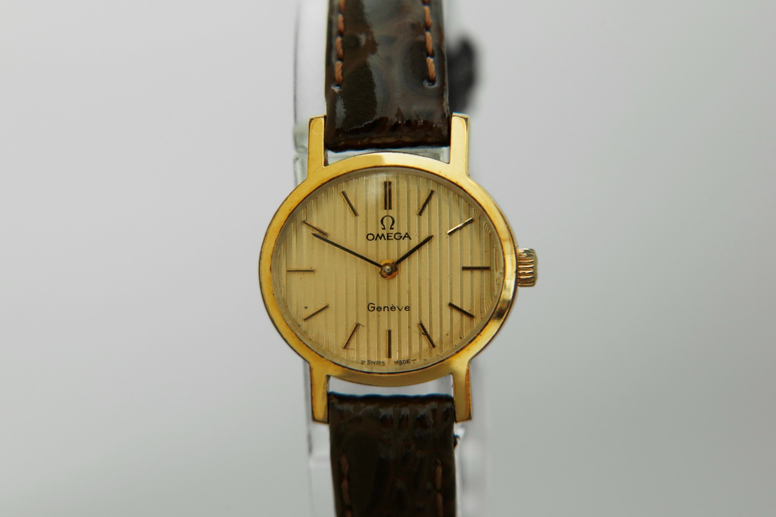 [Exc+5] Vintage Omega Geneve Cal.620 Ref.511.0412 Stripe Manual Women’s Watch