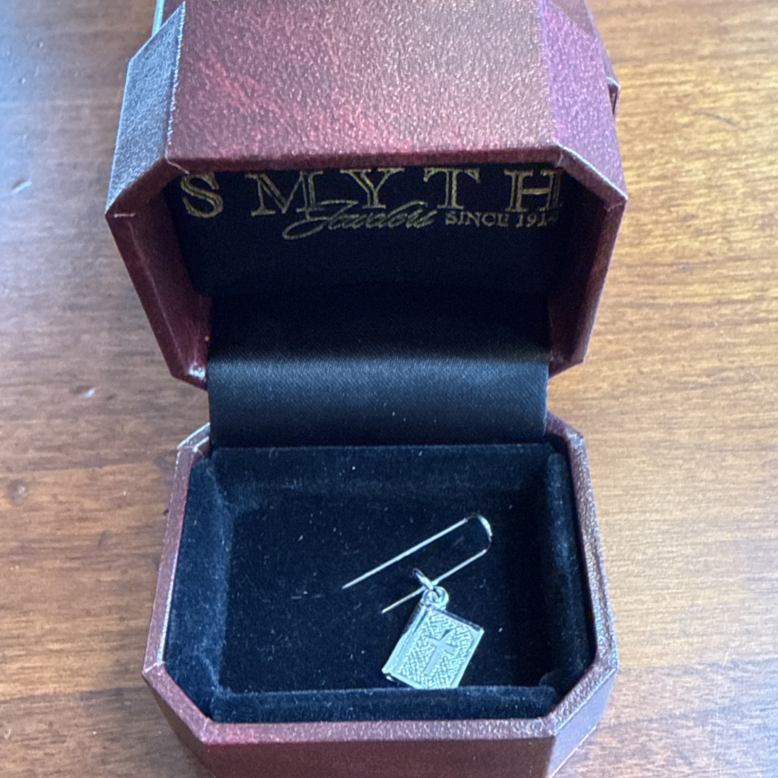 Smyth Jewelry MD Sterling Silver Bible Christening Baptism Charm Pendant