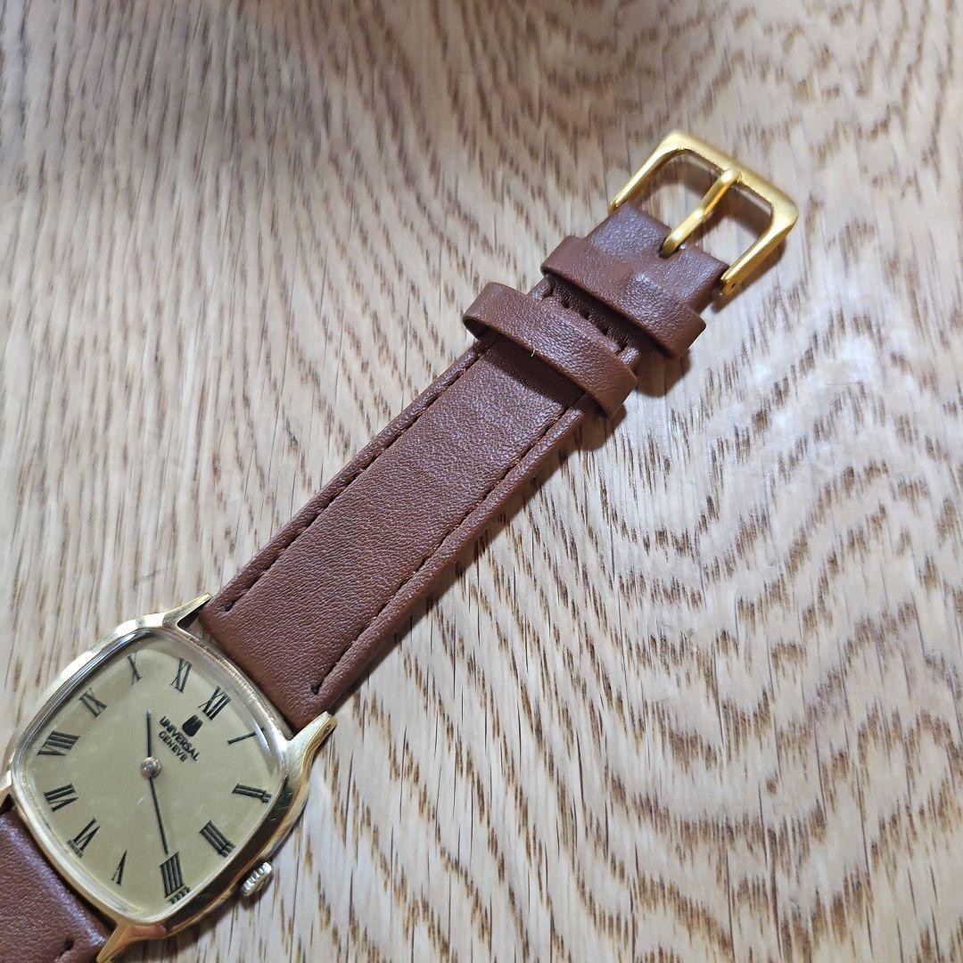 Universal Geneve 542640 Manual Roman Dial Watch Case1.24in