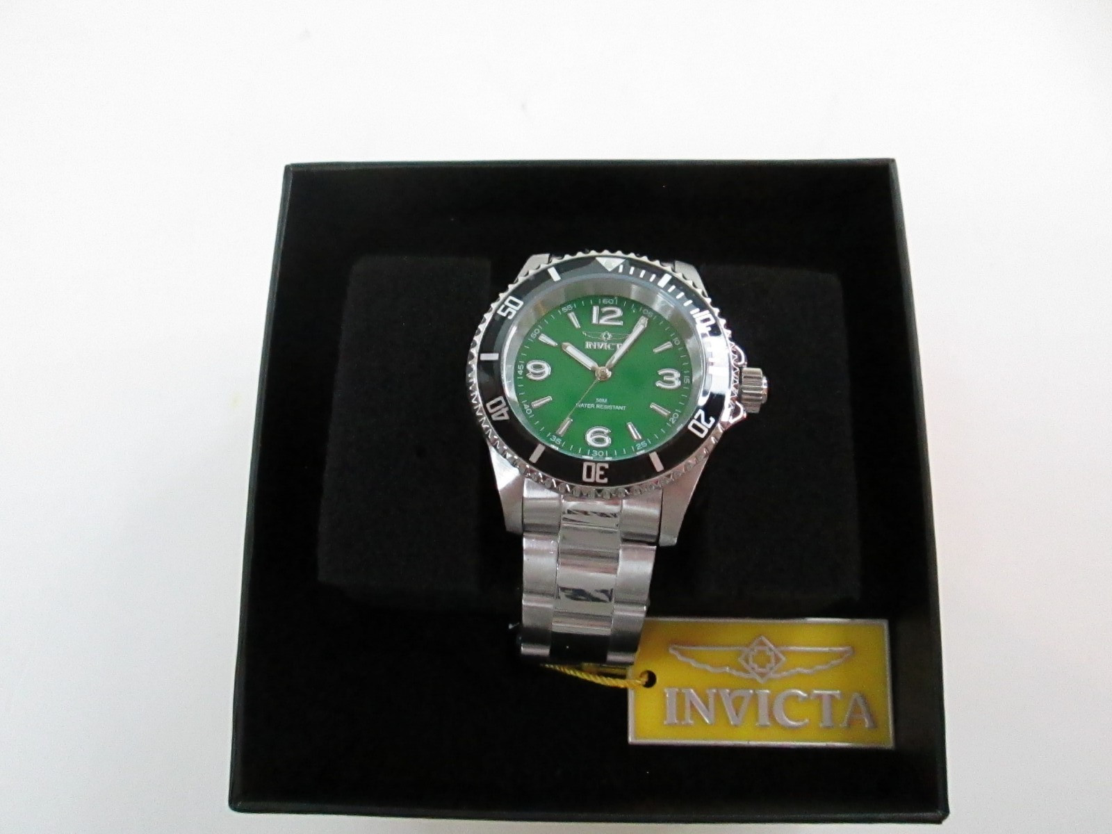 Invicta Specialty Men’s Watch 40mm-Steel 49346 Diver Style Green Face S/S NIB