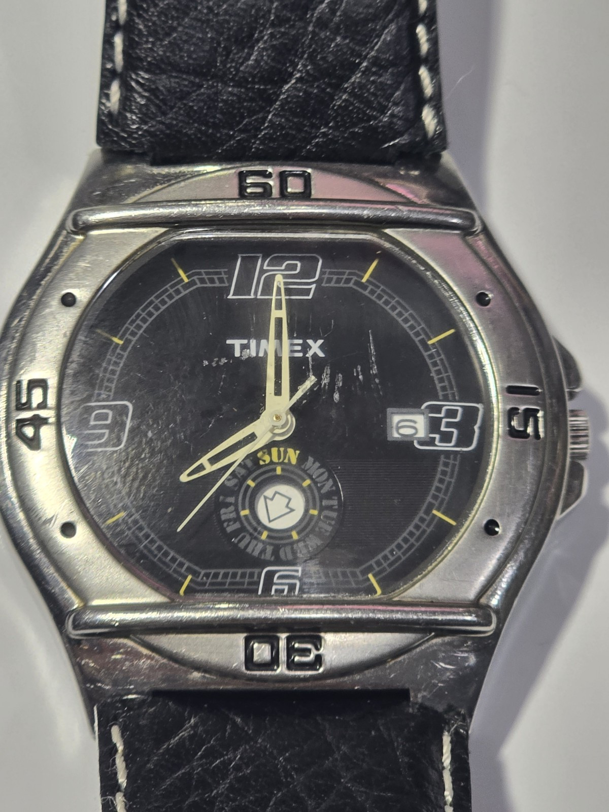 TIMEX ELO1-14 MEN’S WATCH – ORIGINAL TIMEX BAND – FULLY FUNCTIONAL, NEW 🔋