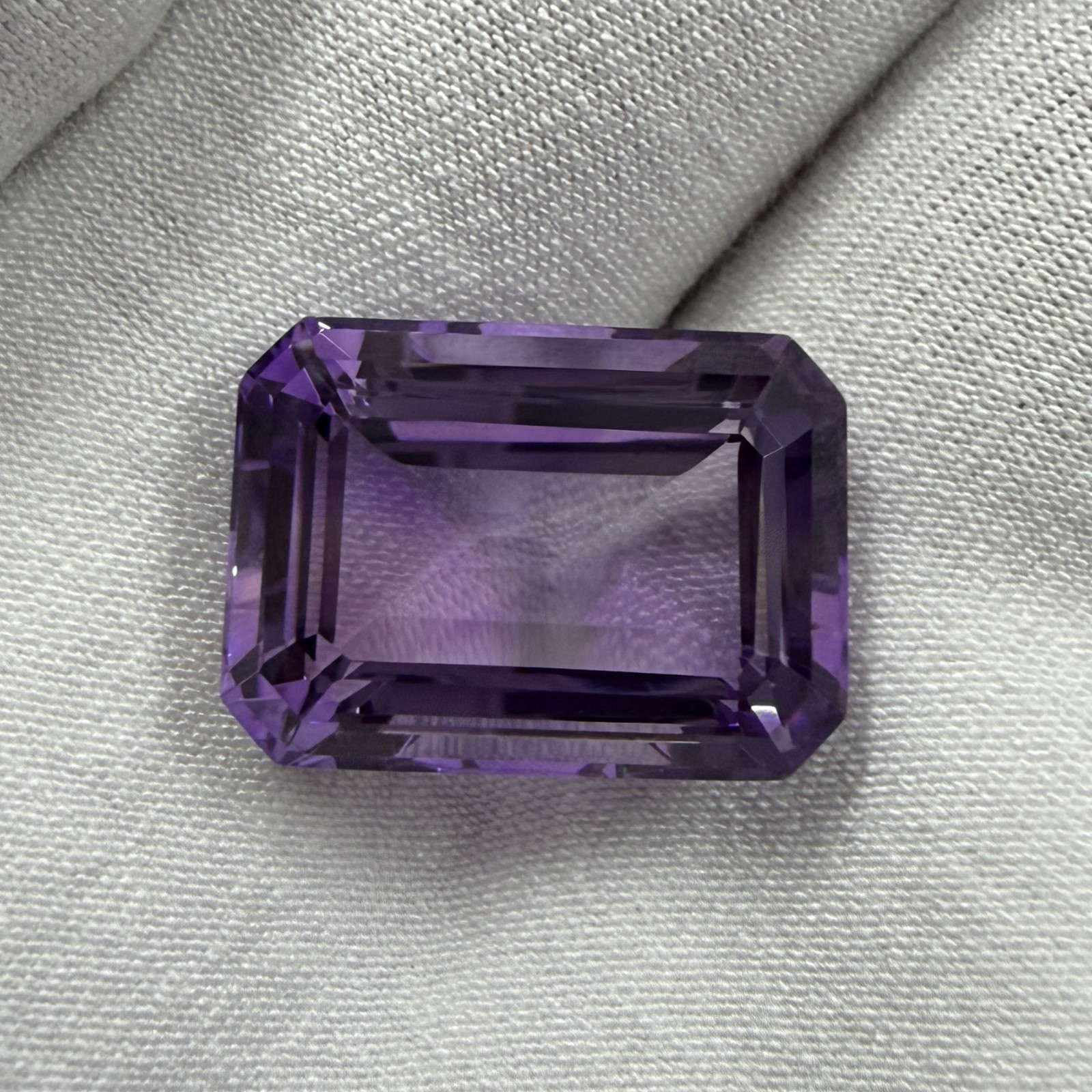 Natural Amethyst Shape Octagon Loose Gemstone