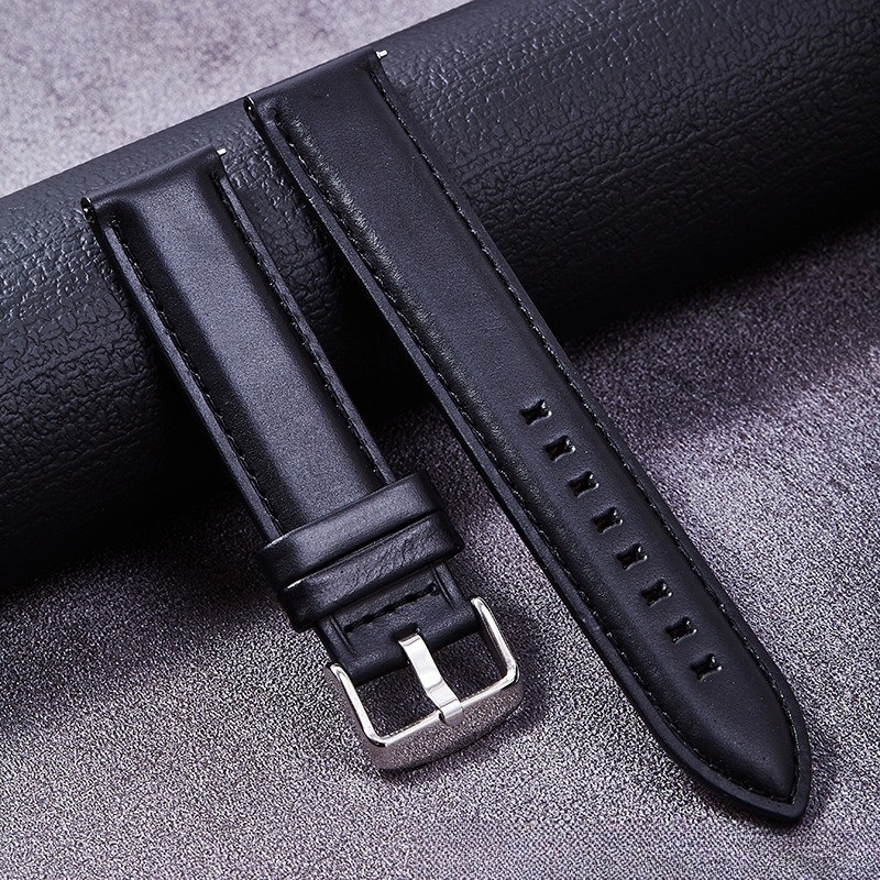 Quality Genuine Leather Watch Strap Fashionable Universal Band 18 20 22 24 26mm