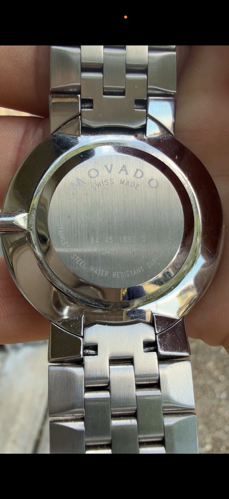Movado Faceto Men’s Luxury Quartz Watch – Swiss Movement, Stainless Steel 39mm