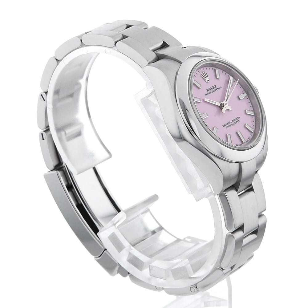 ROLEX oyster perpetual 28 276200 Candy pink Random Number second hand Women