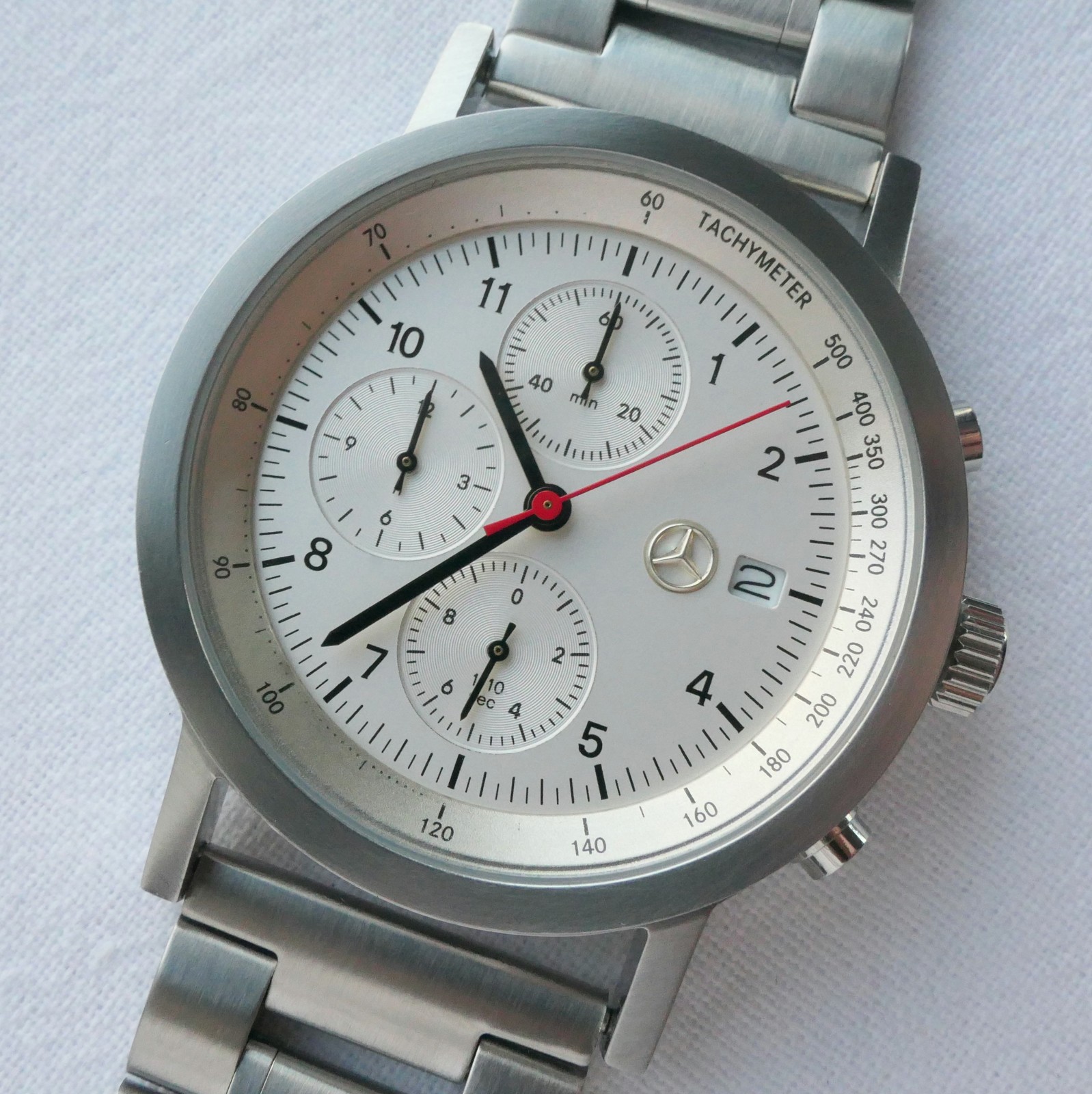 Mercedes Benz Motorsport AMG DTM C Class Racing Car Accessory Chronograph Watch