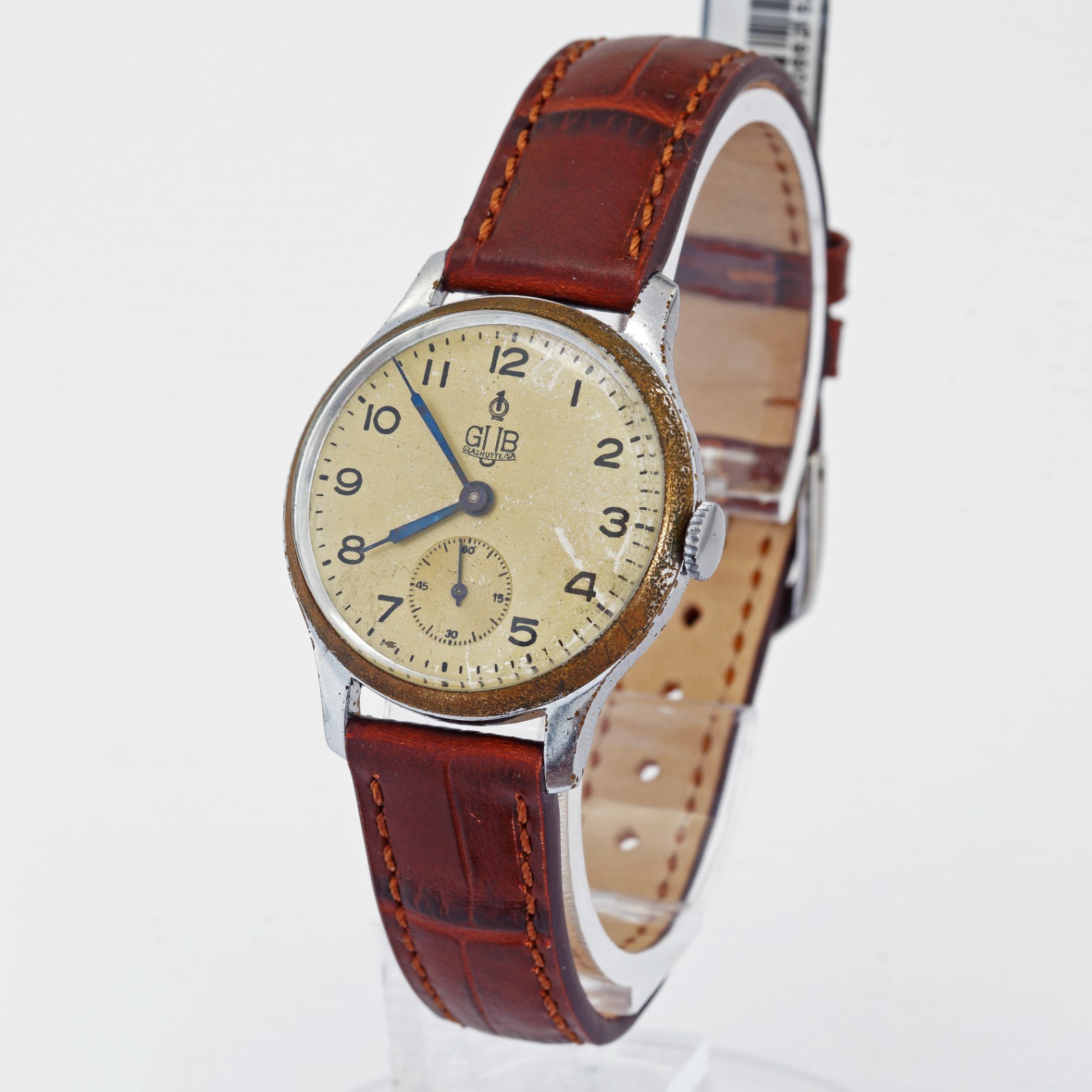 Rare GUB Glashutte cal. 28 Q1 vintage 1950s mechanical Men’s watch A Lange Söhne