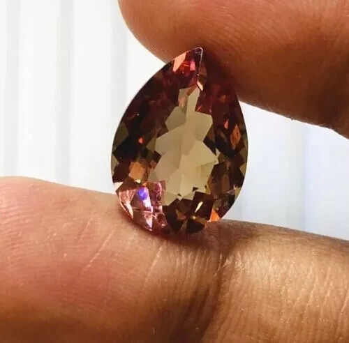 AAA 7 Color Changing Natural Zultanite 27.90 Ct. Turkish Pear Cut Loose Gemstone