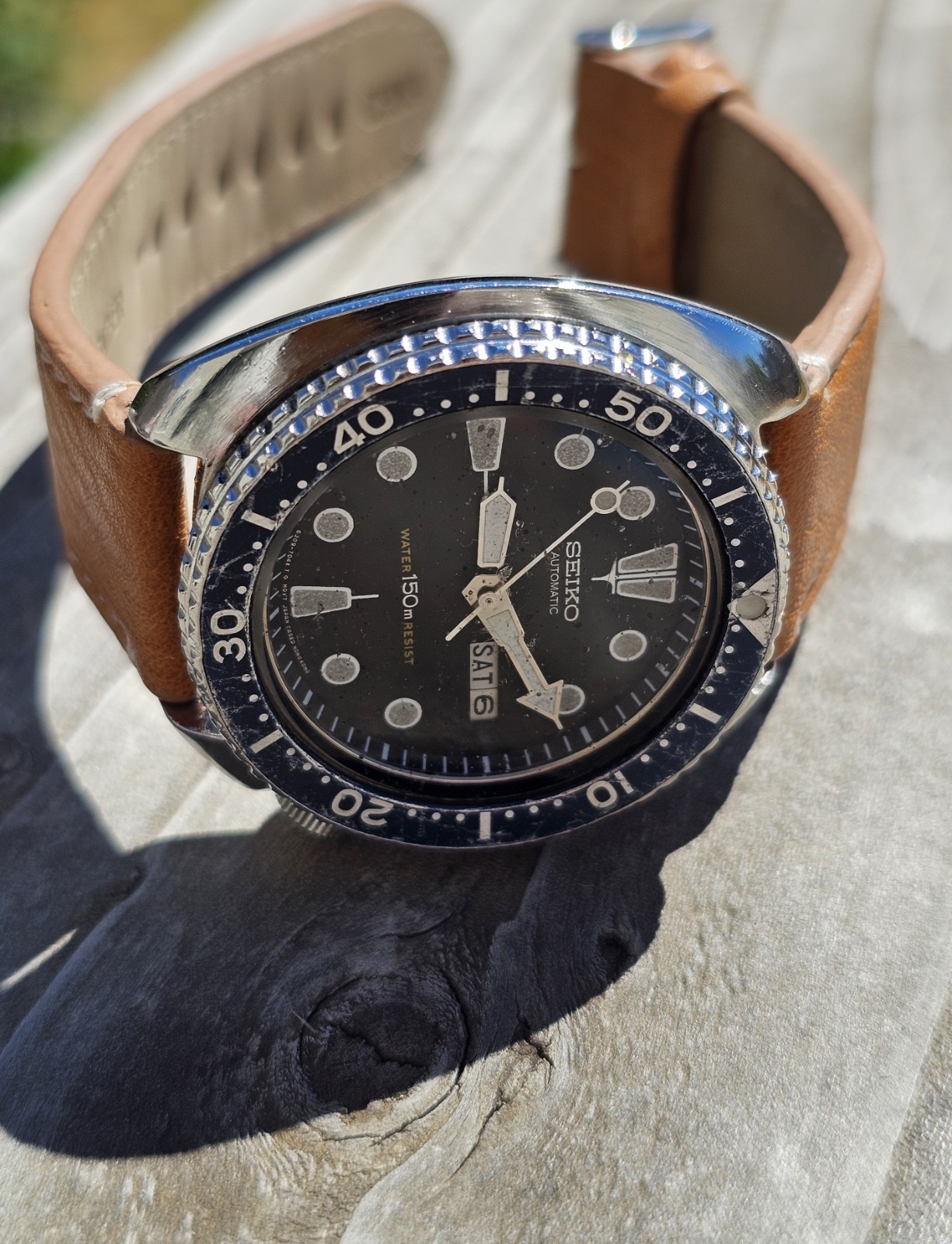 Vintage Seiko Automatic 6309-7040 Turtle Diver Fully Functional Day – Date.