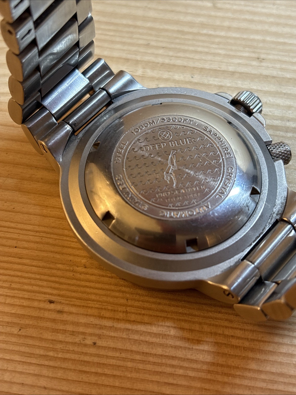 Deep Blue PRO SEA DIVER 1000M AUTO DIVE WATCH-BLUE 0168/1000