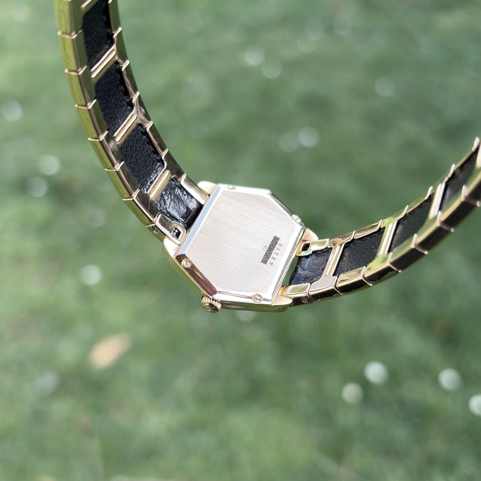 Baume & Mercier 18k Gold Vintage Lady 48372 Quartz 27mm Wempe Bracelet Ladies’