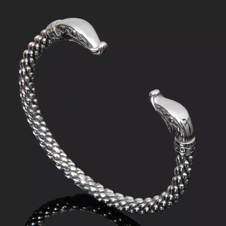 Ragnar Viking Bracelet | Norse Armring | Nordic Dragon | Gothic | Viking Jewelry