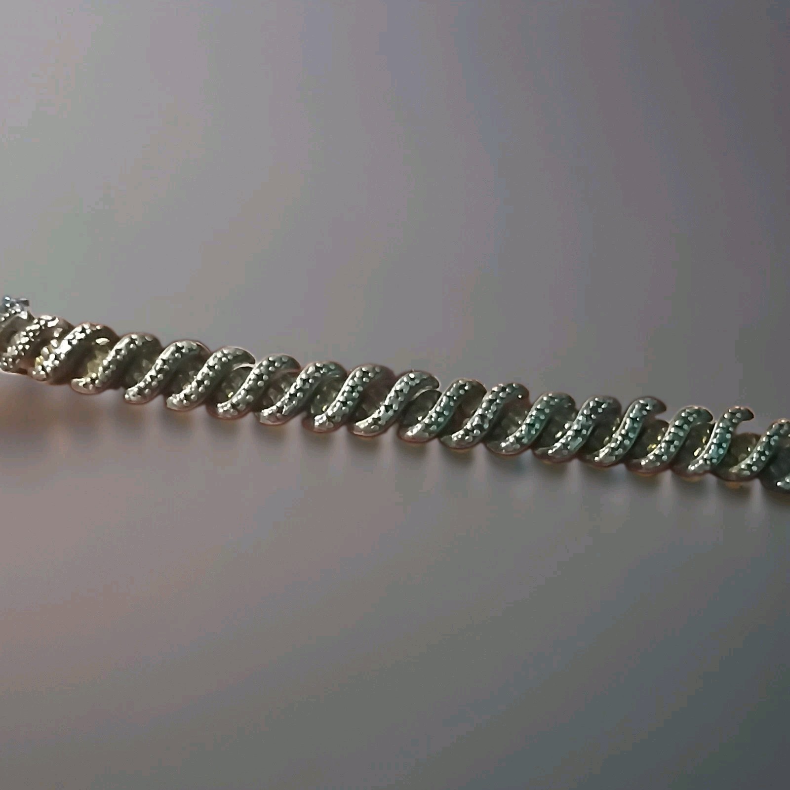 Miami Cuban Link Chain Bracelet – 7″ 6.2mm 15.7g- Iced 925 Sterling Silver