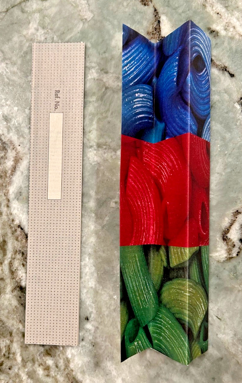 Swatch – Blue Pasta – GG138 – 1995 – Original Art Box – Art – Gent