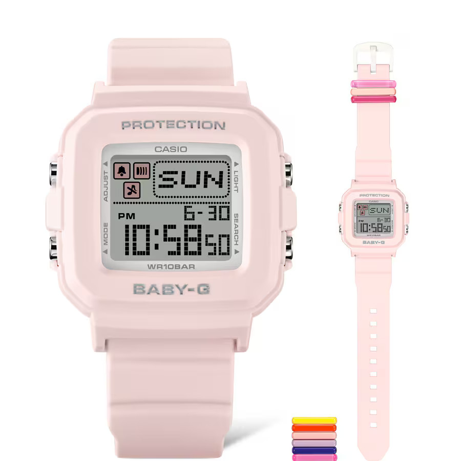 Casio Baby-G Plus Sports Quartz Pink Dial Women’s Ladies Watch BGD-10L-4