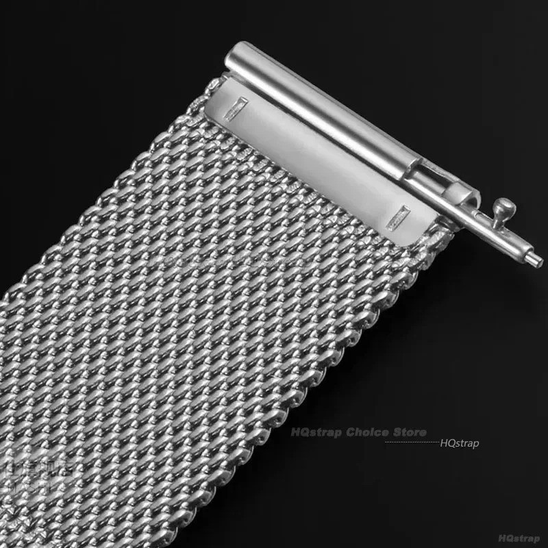 Stainless Steel Mesh Watch Band Strap 12mm 14mm 16mm 18mm 20mm 22mm 24mm