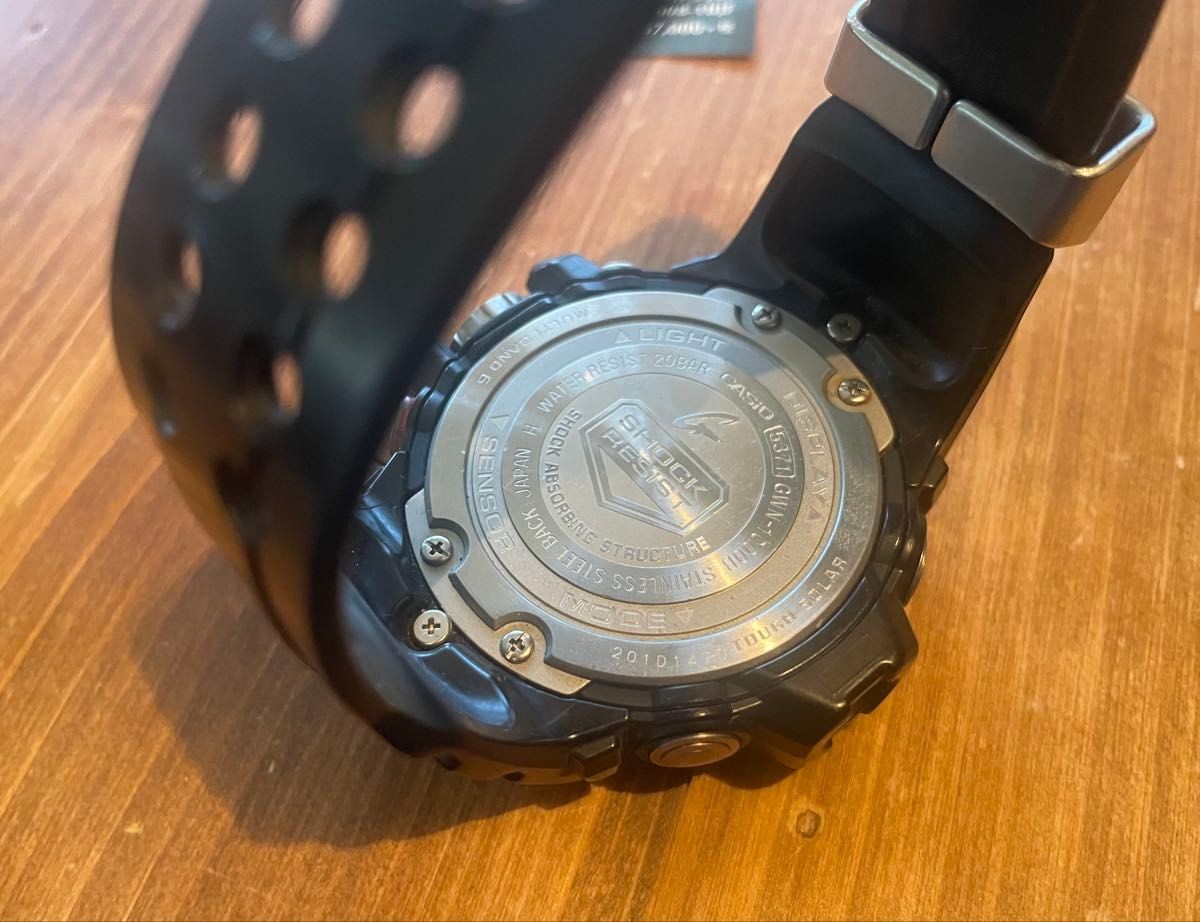 G SHOCK Gulfmaster radio solar wristwatch CASIO GWN 1000B 1BJF GULFMASTER radio
