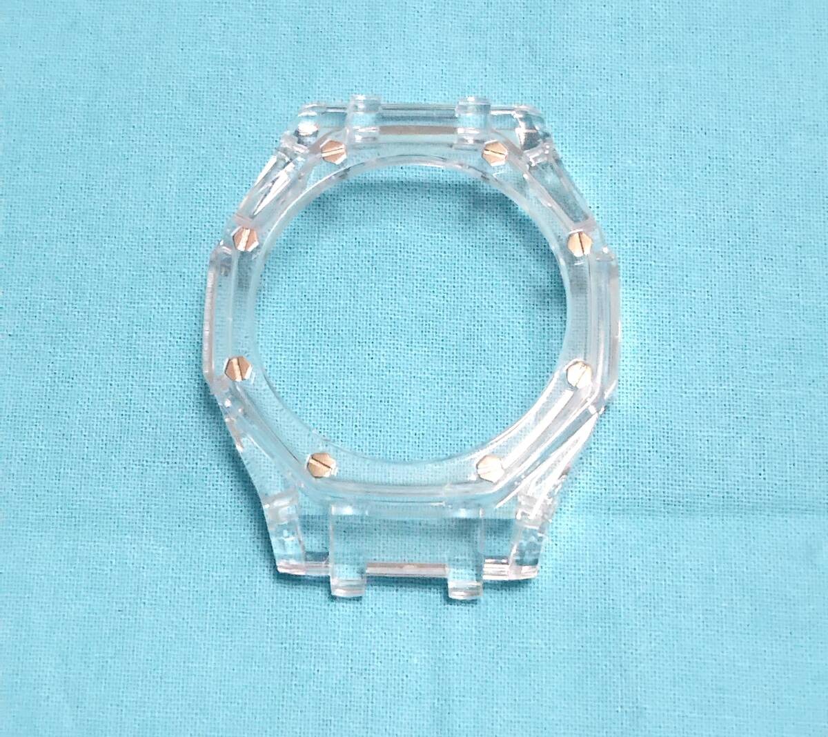 [Unused] G-SHOCK GA-2100 GA-2110 GA-B2100 Clear Bezel Gray Belt Set Casio Oak