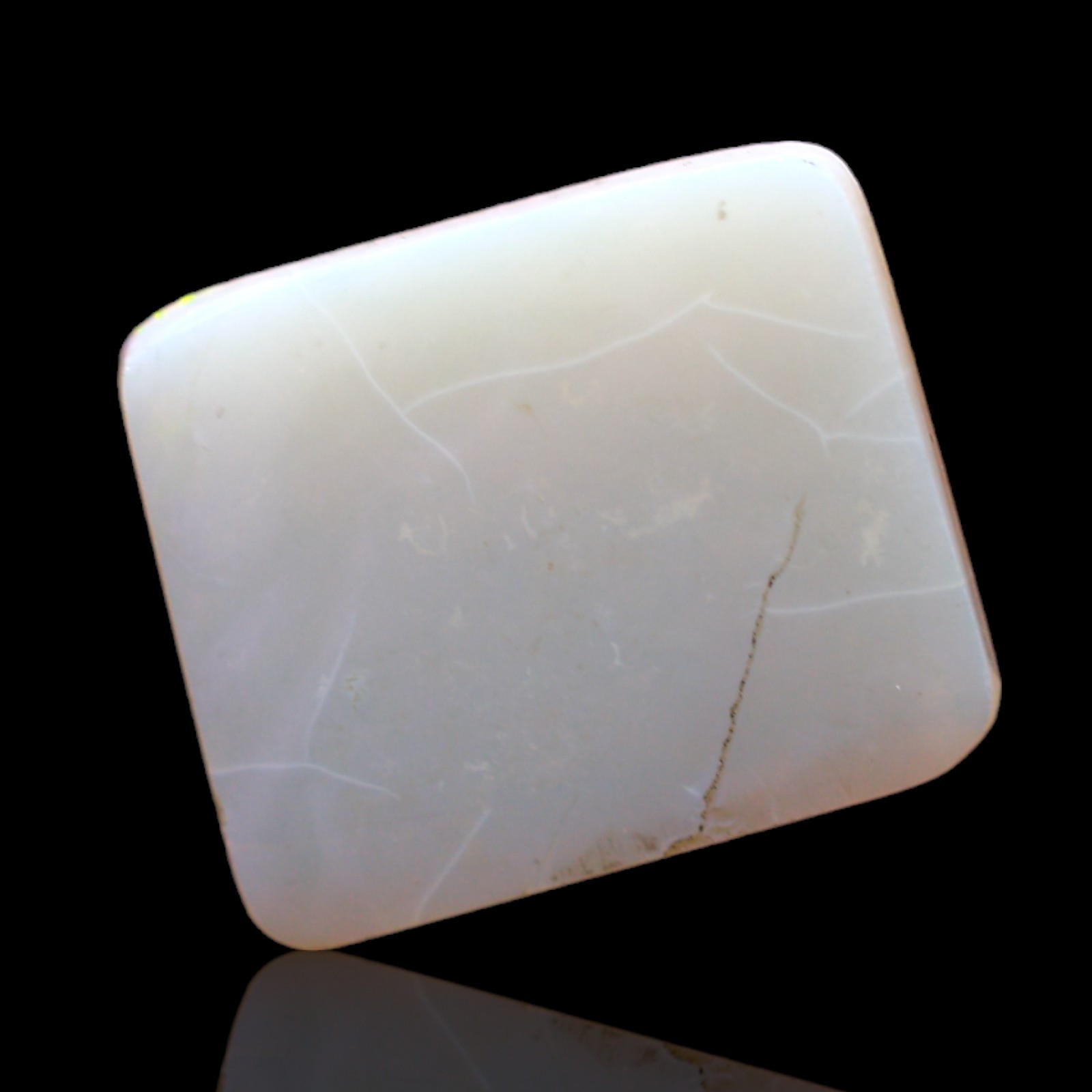 3.00 Cts Natural Square Fire Opal Cabochon Healing Bracelet Making 13x11x3 mm