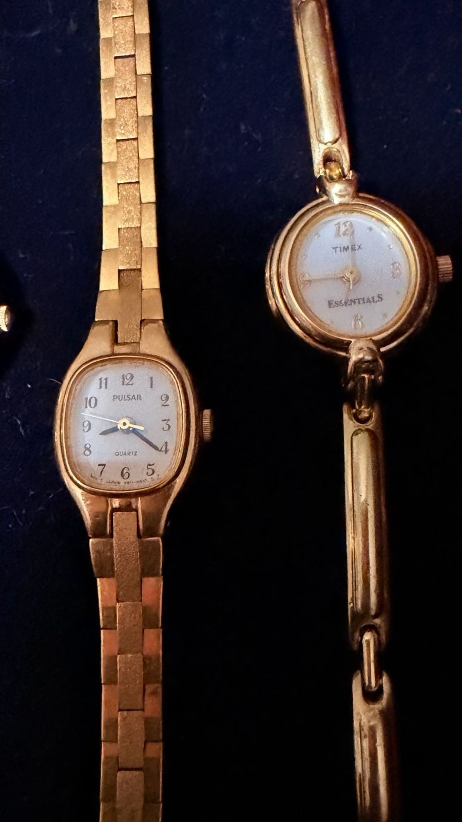 Collection of 8 Vintage Women’s Gold-Tone Quartz Fashion Wristwatches
